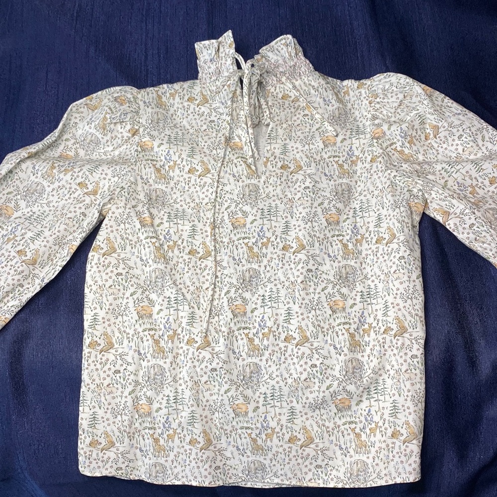 Cute girls animal blouse